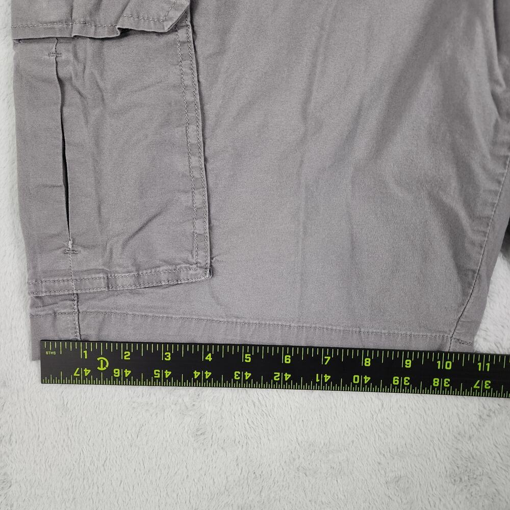APT.9 Premier Flex Men's Size 38 (Fit 36) Casual Cargo Shorts Gray Lot Of 2 - Picture 12 of 16